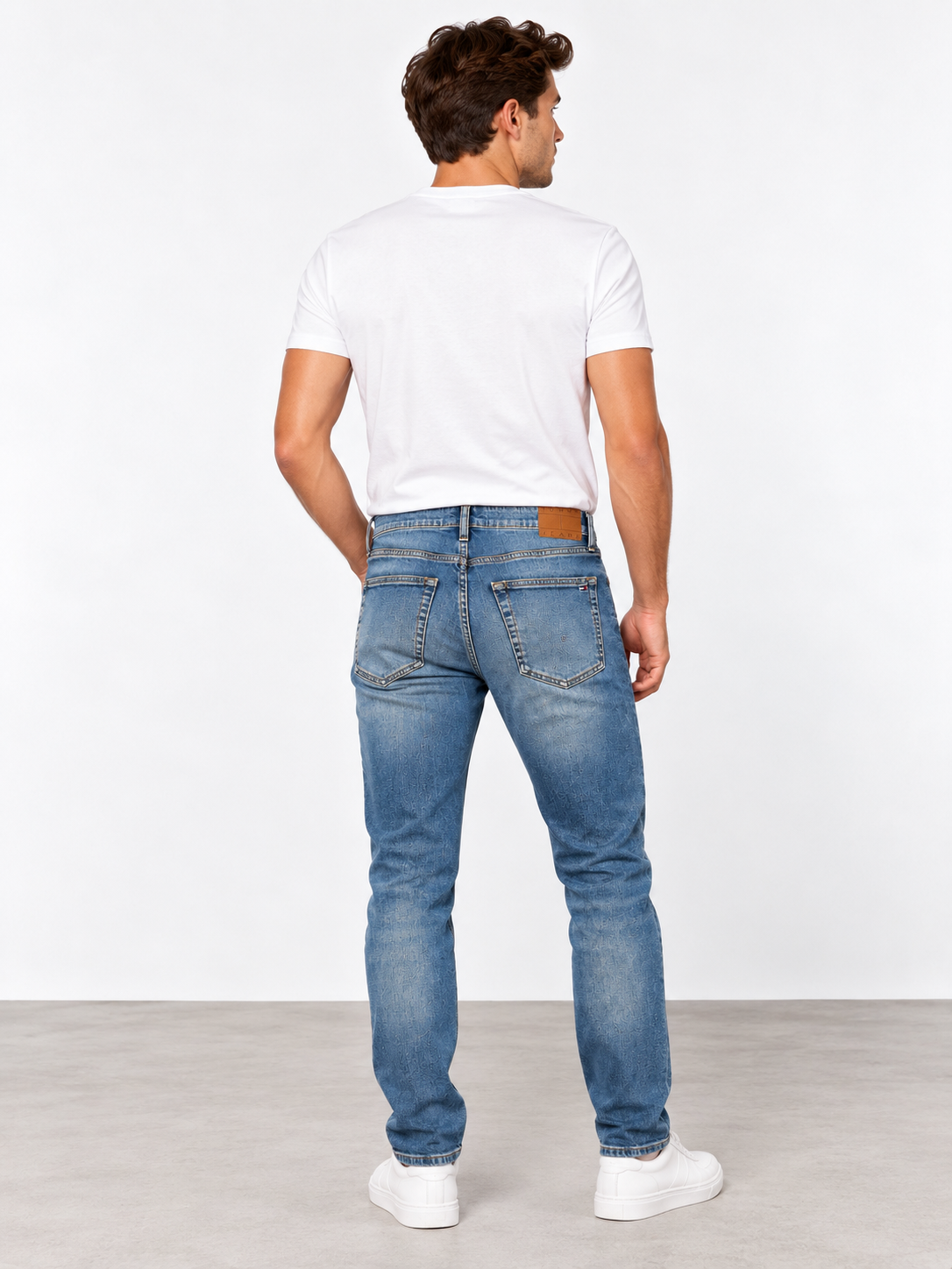 Tommy Hilfiger Herren Jeans „Austin“ Slim – Blau