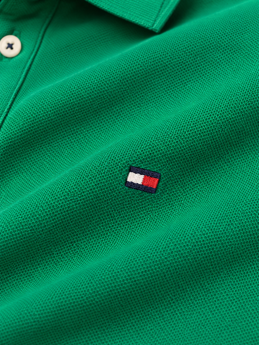 Tommy Hilfiger Herren Polo-Shirt – Waldgrün