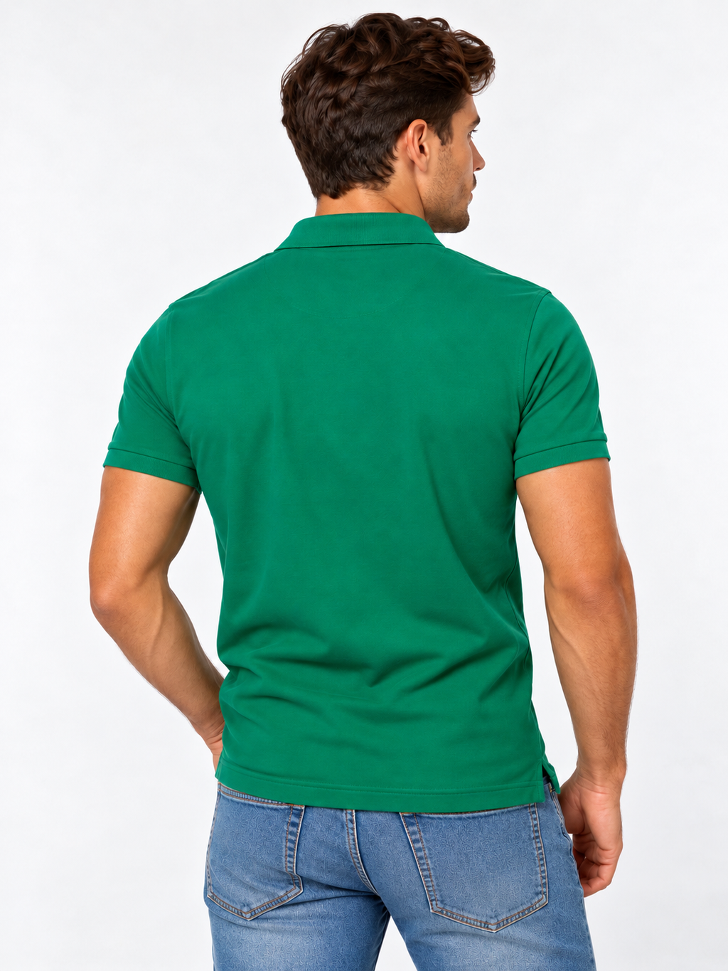Tommy Hilfiger Herren Polo-Shirt – Waldgrün