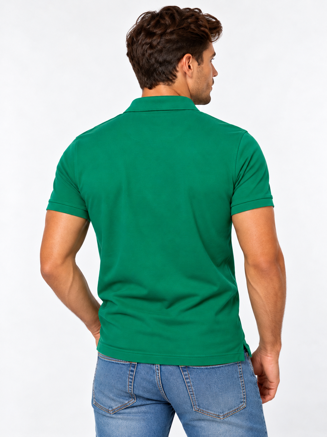 Tommy Hilfiger Herren Polo-Shirt – Waldgrün